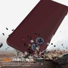 For Motorola Moto G54 / G54 Power Shockproof Silicone Magsafe Phone Case(Plum Color) - 2
