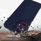 For Motorola Moto G55 5G Shockproof Silicone Magsafe Phone Case(Navy Blue) - 2