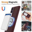 For Motorola Moto G85 / S50 Neo 5G Shockproof Silicone Magsafe Phone Case(Plum Color) - 3
