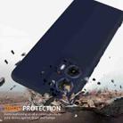 For Motorola Moto G24 4G Shockproof Silicone Magsafe Phone Case(Navy Blue) - 2