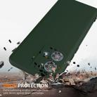 For Motorola Edge 40 Neo Shockproof Silicone Magsafe Phone Case(Dark Green) - 2