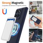 For Motorola Edge 60 / 60s / 60 Fusion Shockproof Silicone Magsafe Phone Case(Navy Blue) - 3