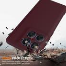 For Motorola Edge 60 / 60s / 60 Fusion Shockproof Silicone Magsafe Phone Case(Plum Color) - 2