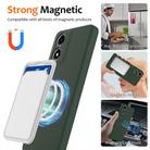 For Motorola Moto G04 / G04s / E14 4G Shockproof Silicone Magsafe Phone Case(Dark Green) - 3