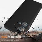 For Motorola Moto G84 Shockproof Silicone Magsafe Phone Case(Black) - 2