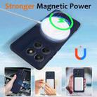 For Motorola Edge 60 Pro Shockproof Silicone Magsafe Phone Case(Navy Blue) - 3