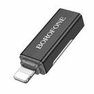 Borofone BV25A 8 Pin Male to Type-C Female Screen Display Adapter(Black) - 2