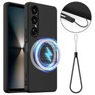 For Sony Xperia 1 VII Shockproof Silicone Magsafe Phone Case(Black) - 1