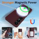 For Sony Xperia 1 VII Shockproof Silicone Magsafe Phone Case(Plum Color) - 3