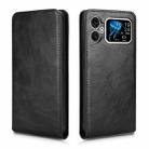 For Cubot A20 Magnetic Vertical Flip Leather Phone Case(Black) - 2