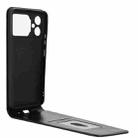 For Cubot A20 Magnetic Vertical Flip Leather Phone Case(Black) - 3