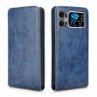 For Cubot A20 Magnetic Vertical Flip Leather Phone Case(Blue) - 2