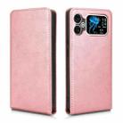 For Cubot A20 Magnetic Vertical Flip Leather Phone Case(Rose Gold) - 2