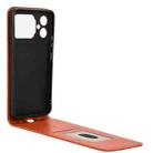 For Cubot A20 Magnetic Vertical Flip Leather Phone Case(Brown) - 3