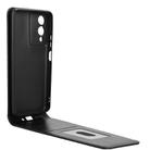 For Cubot A10 Magnetic Vertical Flip Leather Phone Case(Black) - 3
