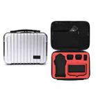 For DJI Mavic Air 2 Shockproof Portable ABS Suitcase Storage Bag Protective Box(Silver) - 1