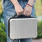 For DJI Mavic Air 2 Shockproof Portable ABS Suitcase Storage Bag Protective Box(Silver) - 4