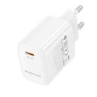 Borofone BN26 Fuente PD20W Type-C Single Port Charger, EU Plug(White) - 3