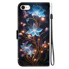 For iPhone 7 / 8 / SE 2022 Crystal Texture Colored Drawing Leather Phone Case(Little Lantern Flower) - 3