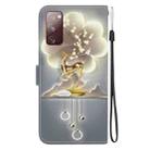 For Samsung Galaxy S20 FE Crystal Texture Colored Drawing Leather Phone Case(Sika Deer) - 3