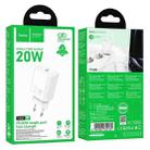 hoco N60 PD20W Type-C Single Port Charger, Specification:EU Plug(White) - 3