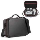 For DJI Mavic Air 2 Portable PU Shoulder Storage Bag Protective Box(Black) - 1