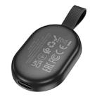 hoco CW60 Whale Portable Mini Smart Watch Wireless Charger for Apple Watch(Black) - 2