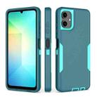 For Samsung Galaxy A06 4G Magnetic PC Hybrid TPU Phone Case(Blue+Blue Green) - 1