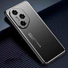 For Honor 300 Pro Frosted Metal Phone Case(Black) - 1