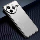 For Redmi K80 Pro 5G Frosted Metal Phone Case(Silver) - 1