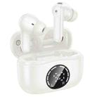 hoco EQ22 Singer True Wireless ANC+ENC Noise Reduction Bluetooth Earphone(Milky White) - 1