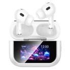 hoco EW79 Bright True Wireless ANC Noise Reduction Touchscreen Bluetooth Earphone(White) - 3