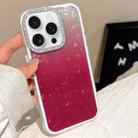 For iPhone 13 Pro Max Gradient Shell Texture 3 in 1 Phone Case(Red) - 1