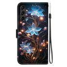For Samsung Galaxy A14 5G Crystal Texture Colored Drawing Leather Phone Case(Little Lantern Flower) - 3
