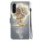 For Samsung Galaxy A26 5G Crystal Texture Colored Drawing Leather Phone Case(Sika Deer) - 3