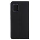 For Xiaomi Mi 10 Lite 5G Ultra-thin Plain Magnetic TPU + PU Leather Case with Holder & Card Slot(Black) - 2