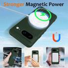 For Google Pixel 8 Shockproof Silicone Magsafe Phone Case(Dark Green) - 3