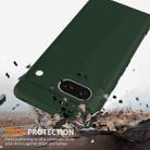 For Google Pixel 7a Shockproof Silicone Magsafe Phone Case(Dark Green) - 2