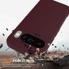 For Google Pixel 10 Shockproof Silicone Magsafe Phone Case(Plum Color) - 2