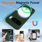 For Google Pixel 10 Shockproof Silicone Magsafe Phone Case(Dark Green) - 3