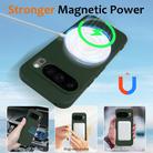 For Google Pixel 10 Pro Shockproof Silicone Magsafe Phone Case(Dark Green) - 3