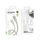 Borofone BU56 Succeed 3A USB to Type-C Charging Data Cable, Length: 1.2m(Grey) - 3