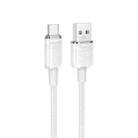 Borofone BU56 Succeed 3A USB to Type-C Charging Data Cable, Length: 1.2m(White) - 1