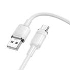 Borofone BU56 Succeed 3A USB to Type-C Charging Data Cable, Length: 1.2m(White) - 2