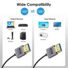 0.7m Coiled Coaxial 8K 48Gbps HDMI 2.1 Cable, Port:Straight to Straight - 3