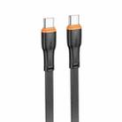 Borofone BX118 Esplendido PD60W Type-C to Type-C Fast Charging Data Cable, Length: 1m(Black) - 1