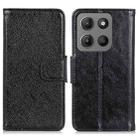 For Motorola Moto G15 4G / G05 Nappa Texture Horizontal Flip Leather Phone Case(Black) - 1