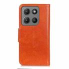 For Motorola Moto G15 4G / G05 Nappa Texture Horizontal Flip Leather Phone Case(Orange) - 3