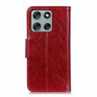 For Motorola Moto G56 5G Nappa Texture Horizontal Flip Leather Phone Case(Red) - 3