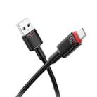 Borofone BX110 Beneficio 2.4A USB to Micro USB Charging Data Cable, Length: 1m(Black) - 2